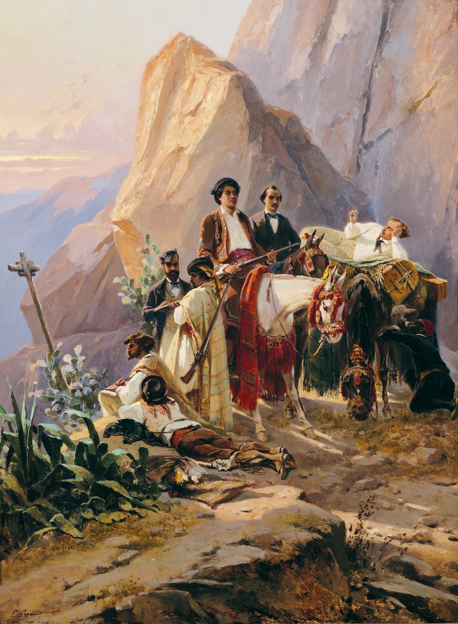 Voyage de Paris à Cadix, 1846 - Pierre François Eugène Giraud