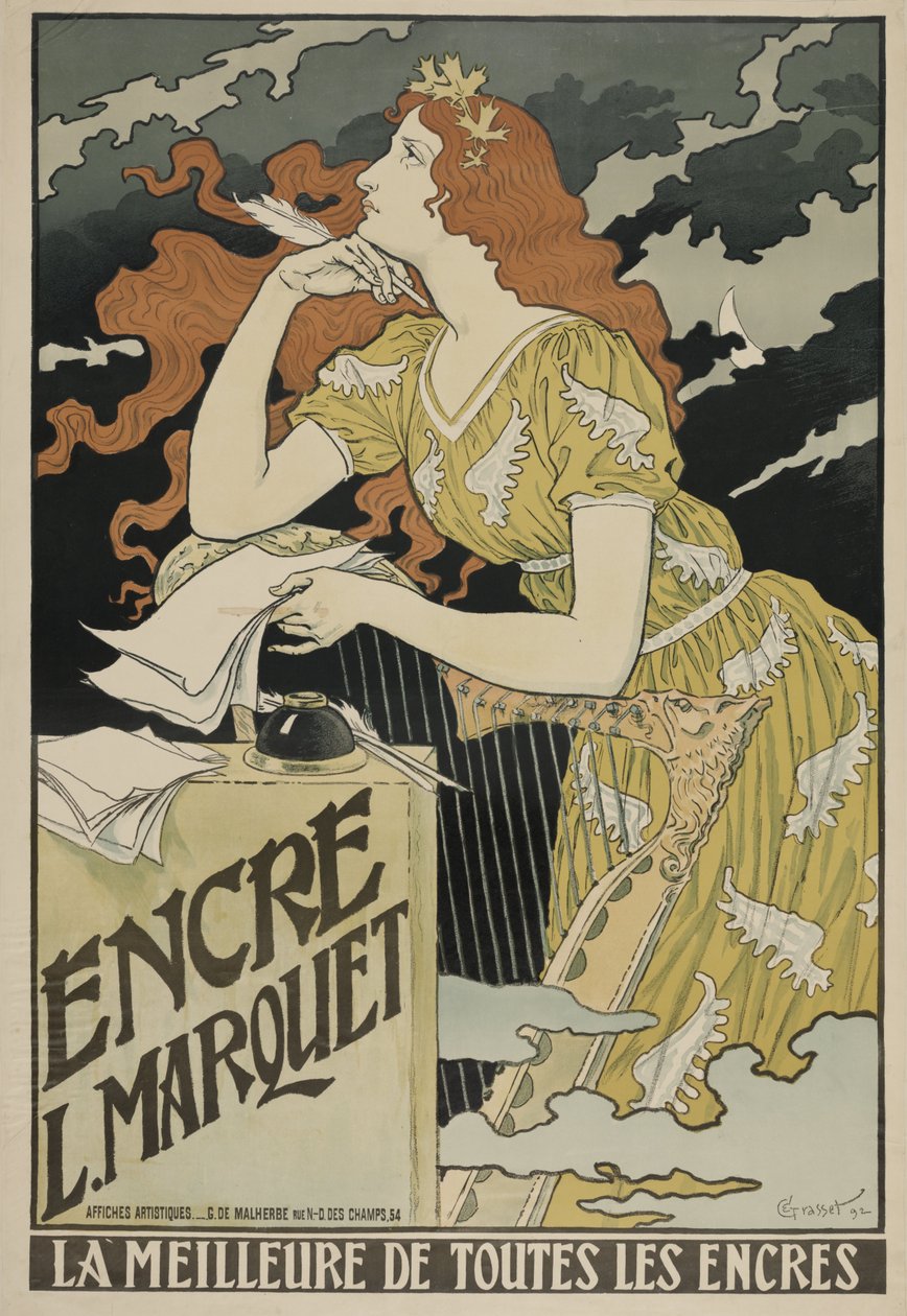 Encre L. Marquet (1892) - Eugene Grasset