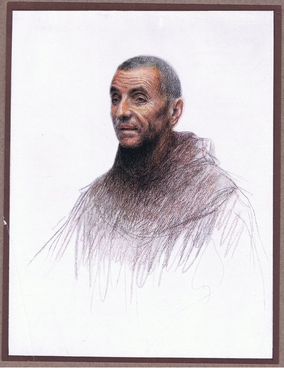 Frère Juniper - Eugene Burnand