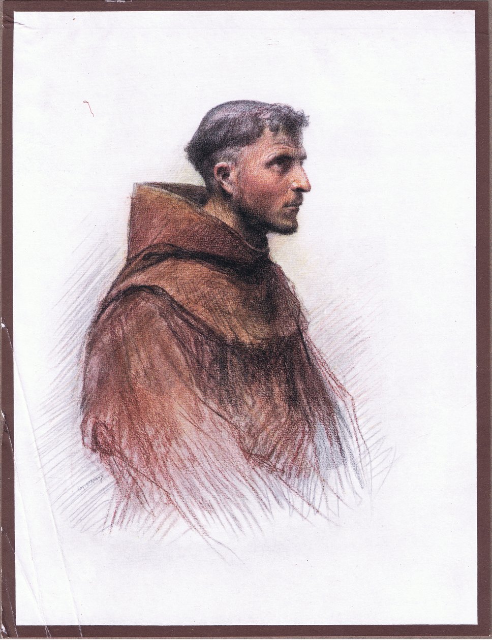 Frère Masseo - Eugene Burnand