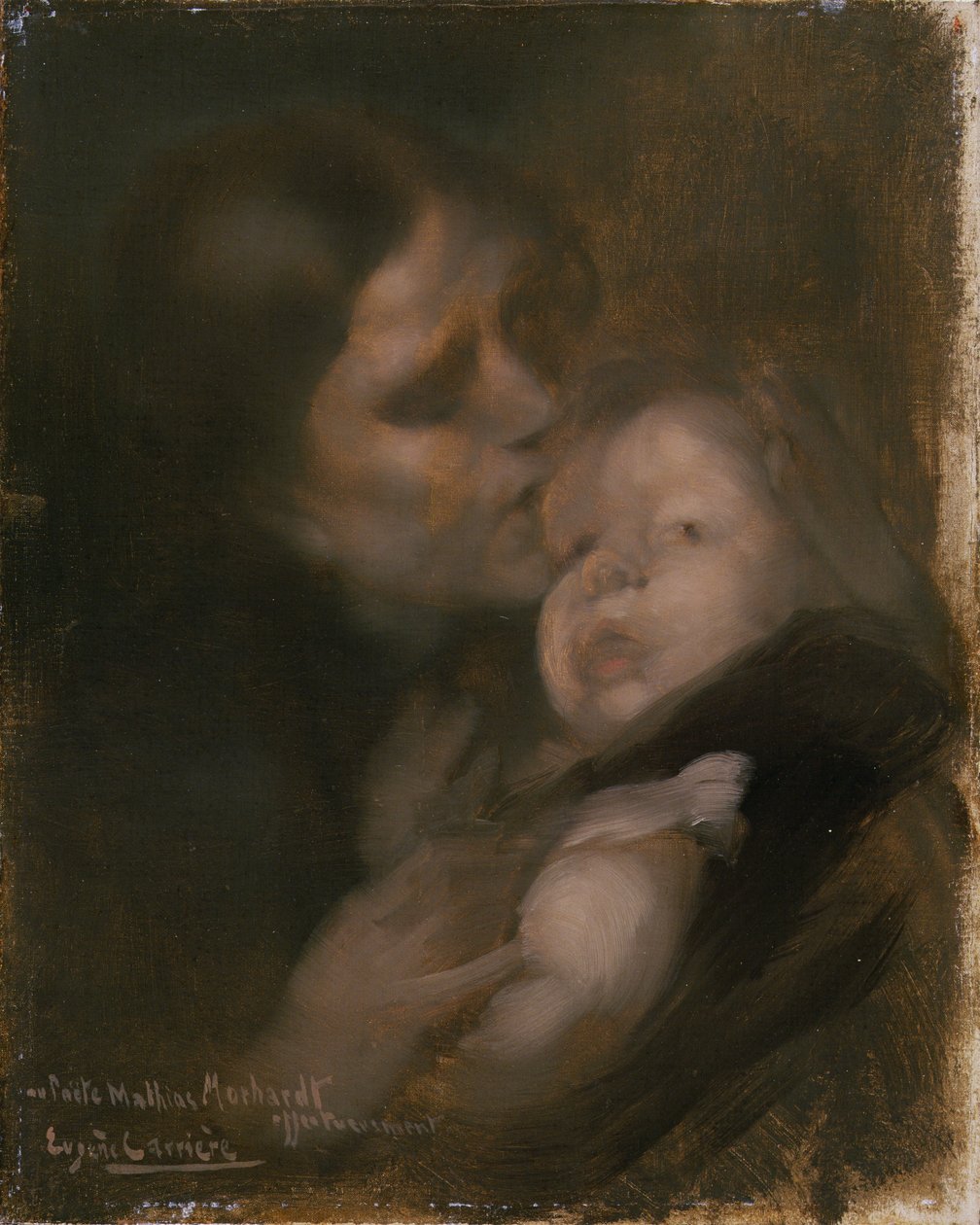 Mère et enfant - Eugène Carrière