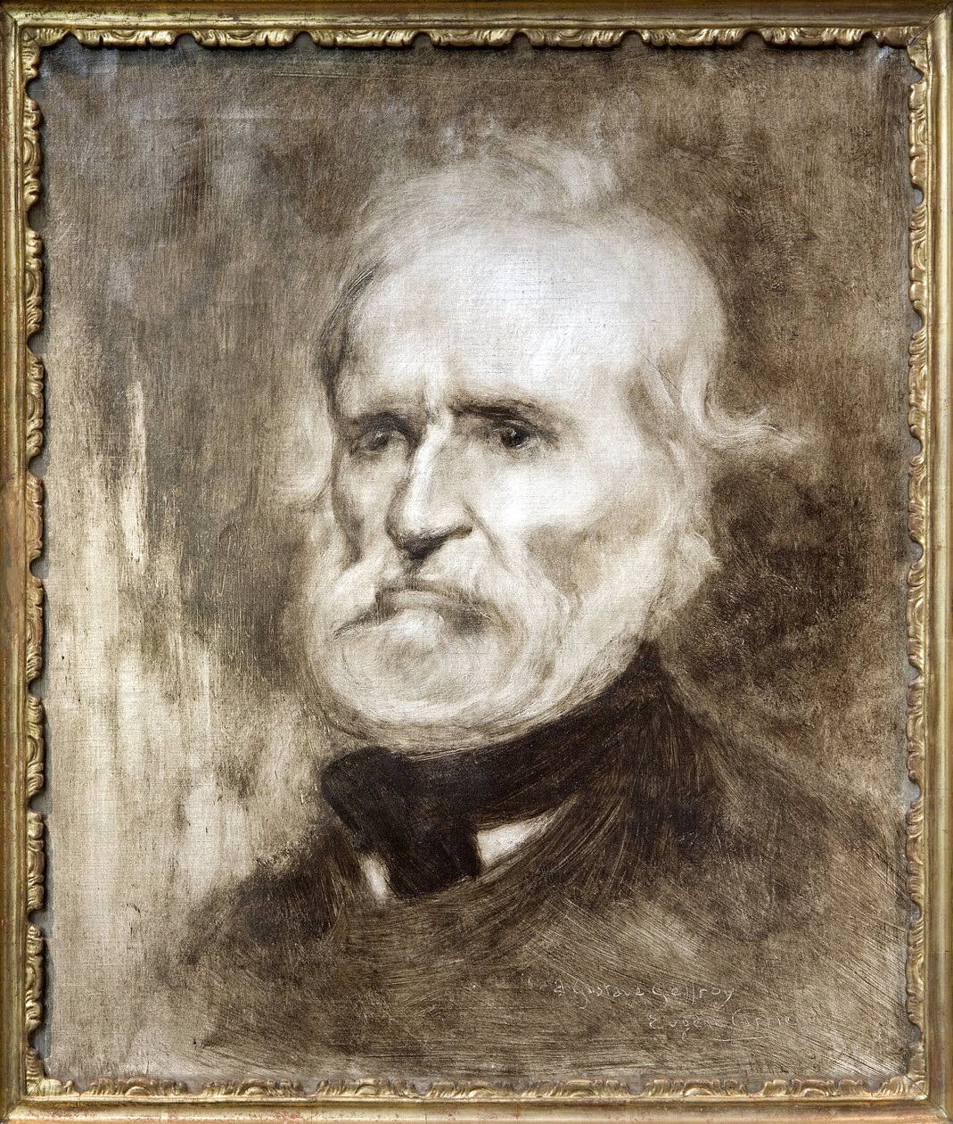Portrait de Louis-Auguste Blanqui - Eugène Carrière