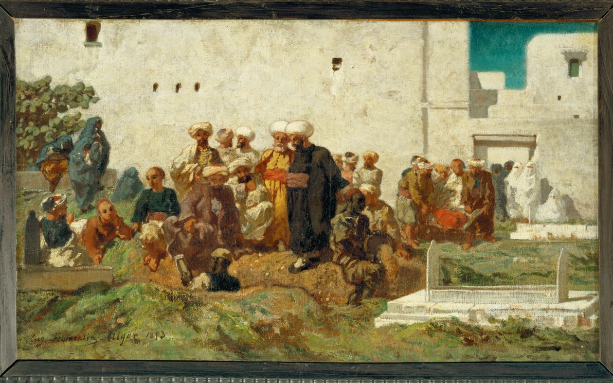 Enterrement maure - un enterrement maure ... - Eugène Fromentin