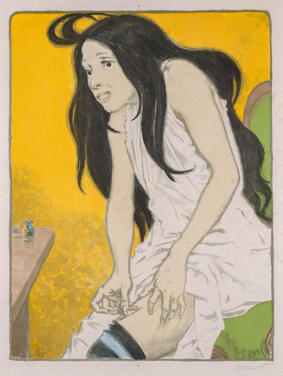 Toxicomane à la morphine - Eugene Grasset