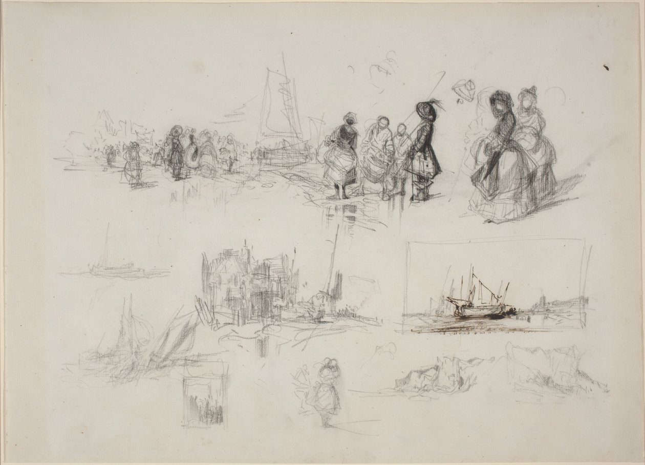 Études de bord de mer - Eugene Isabey