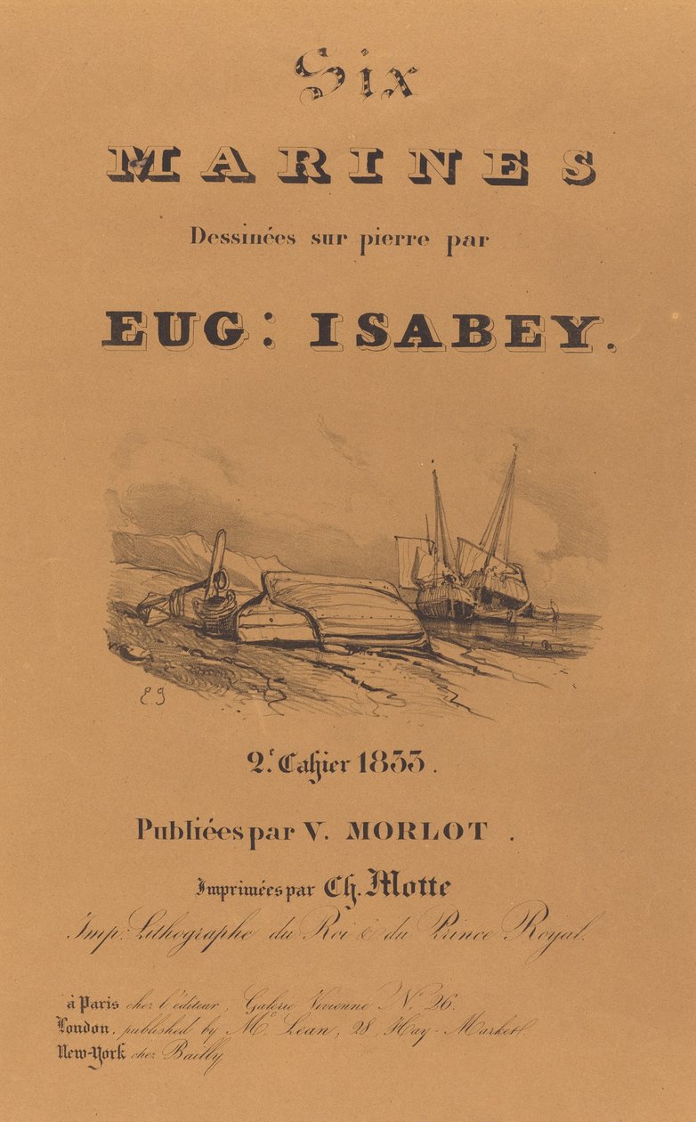 Six marines - Eugene Isabey