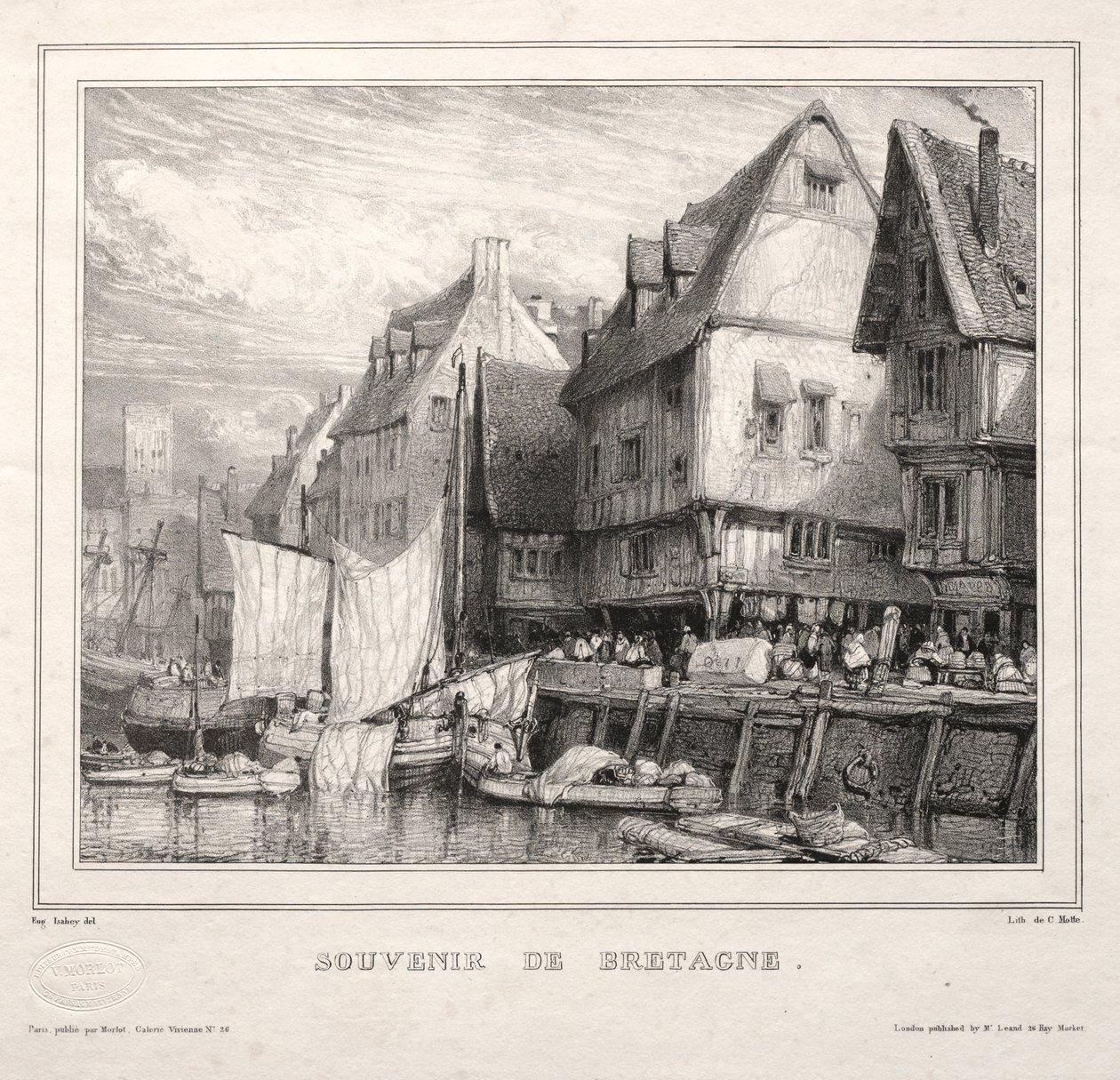 Souvenirs : Souvenir de Bretagne - Eugene Isabey