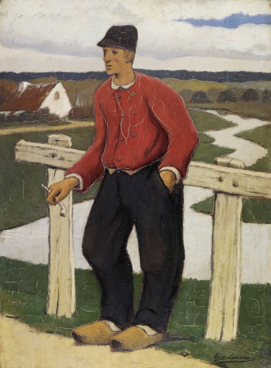 Jeune fermier - Eugene Laermans