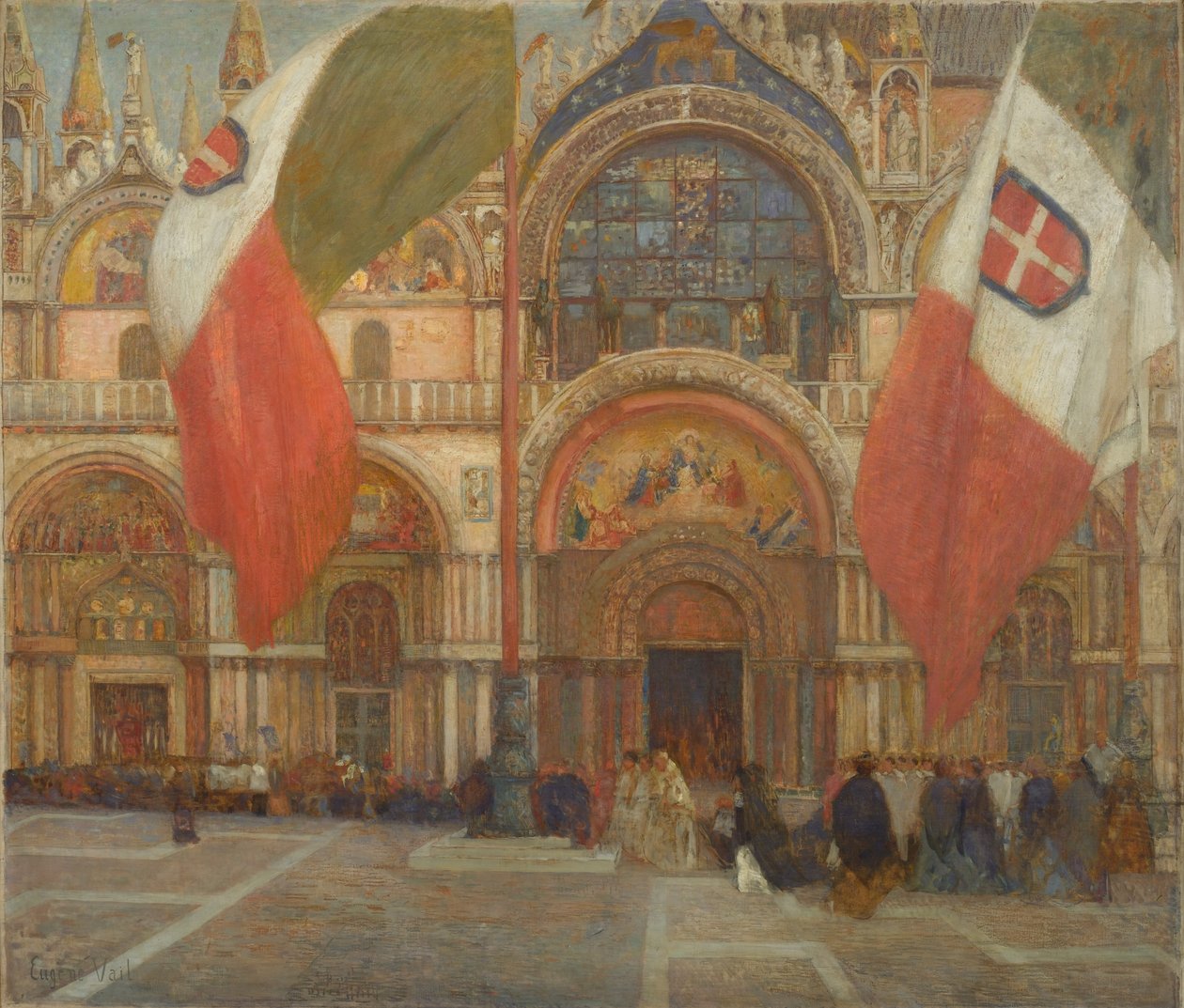Jour de fête à Venise, vers 1904 - Eugene Lawrence Vail