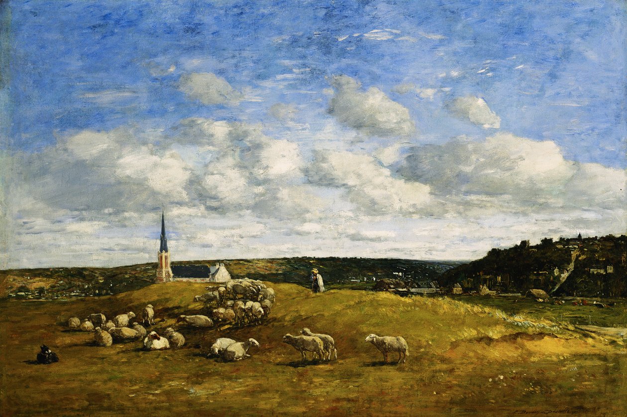 Deauville, 1870-1874 - Eugene Louis Boudin