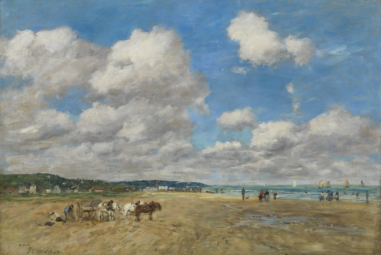 Deauville, 1893 - Eugene Louis Boudin