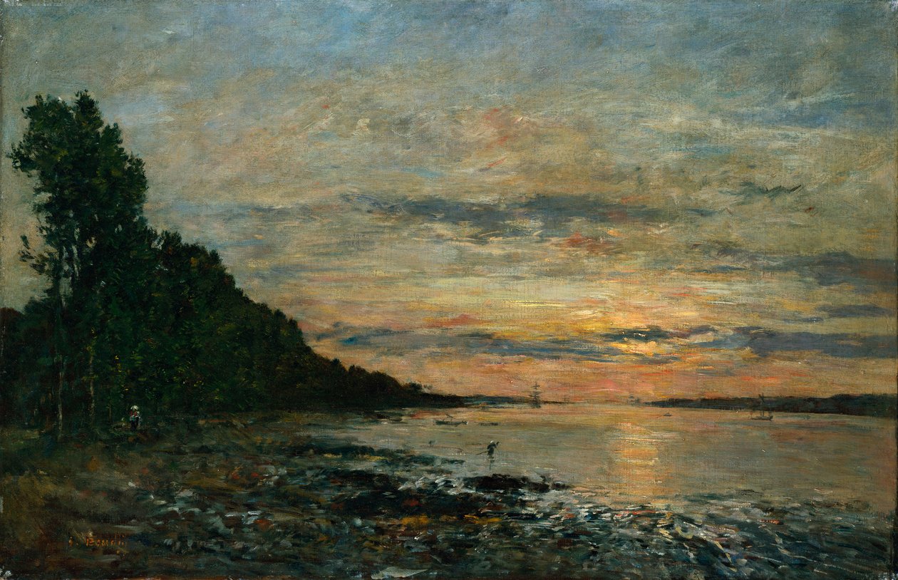 Plougastel, Coucher de Soleil sur l