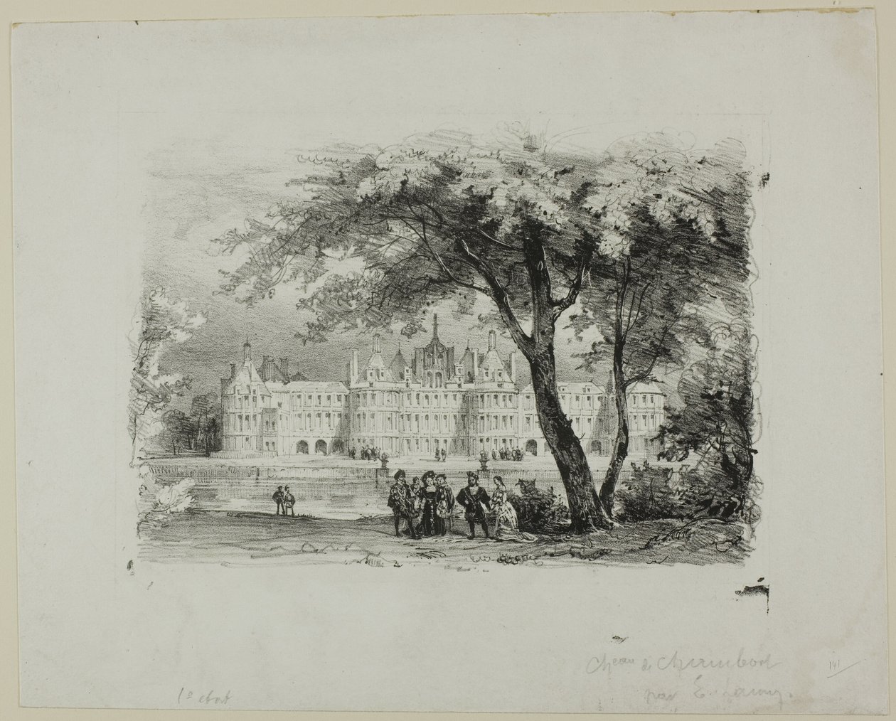 Château de Chambord - Eugene Louis Lami