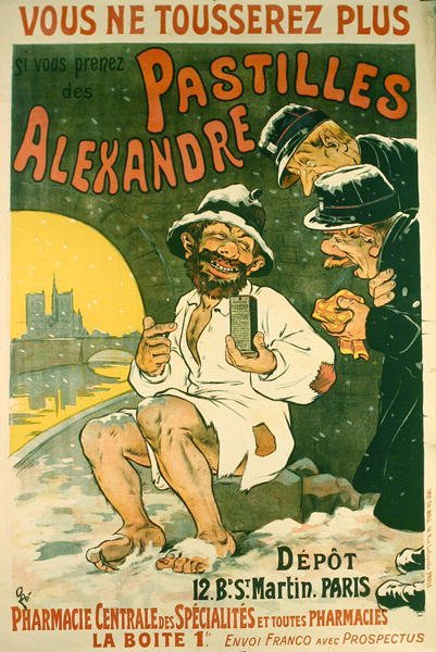 Affiche publicitaire pour 