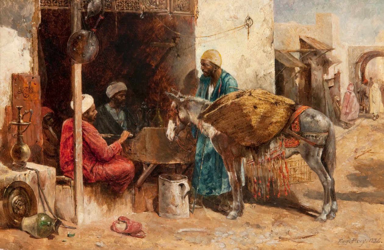 Un Bazar Oriental - Eugene Pavy