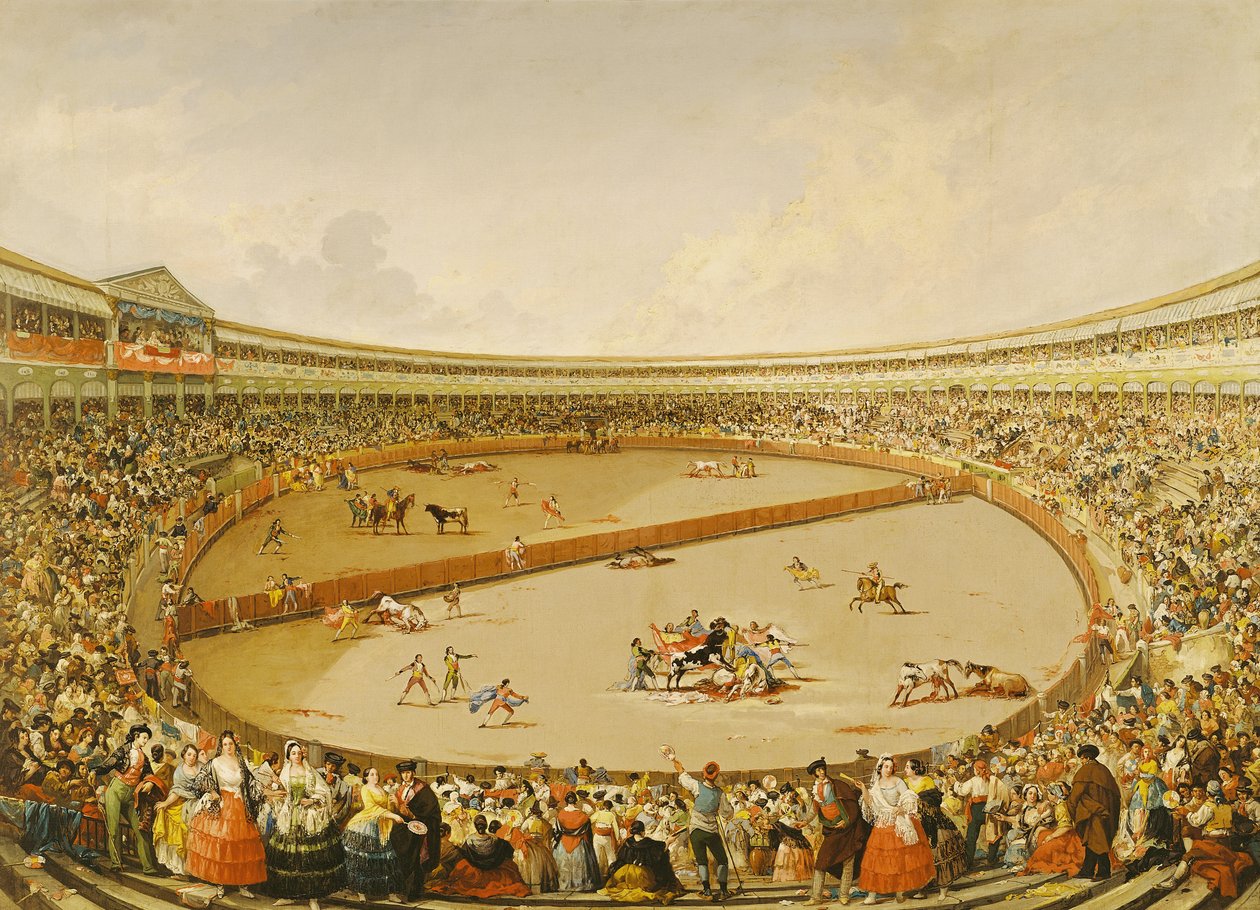 La corrida - Eugenio Lucas y Padilla