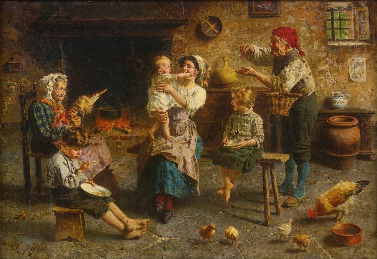 Les favoris de grand-père - Eugenio Zampighi