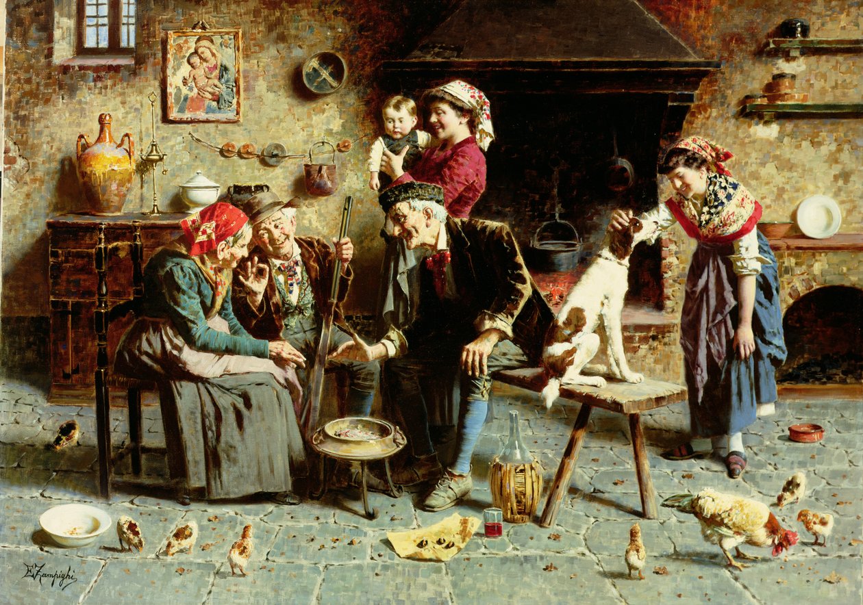 Le conteur - Eugenio Zampighi