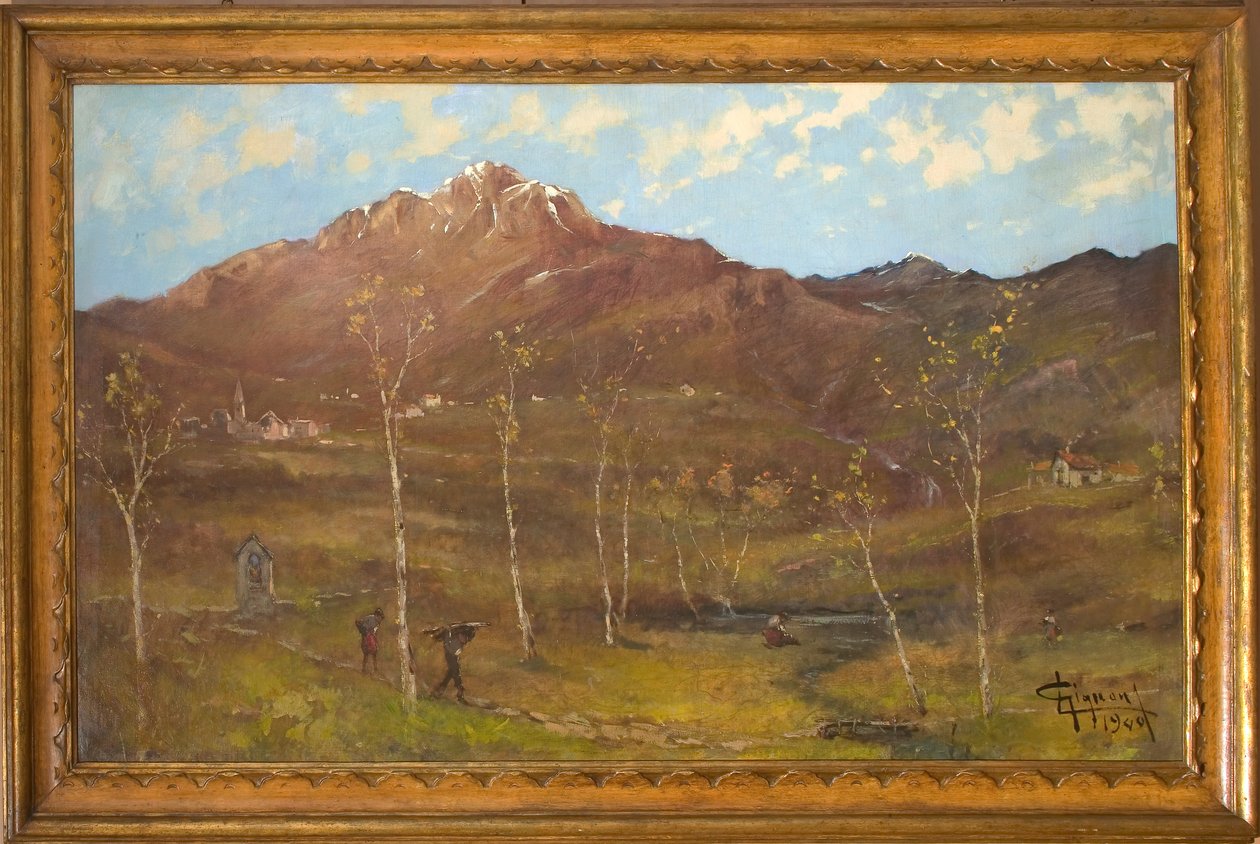 Paysage de Montagne - Eugenio Gignous