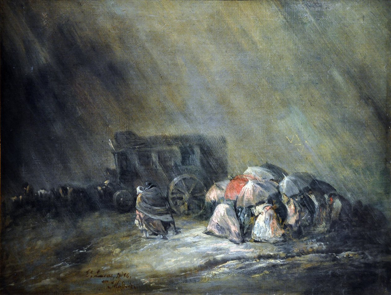 La Tempête - Eugenio Lucas Velázquez