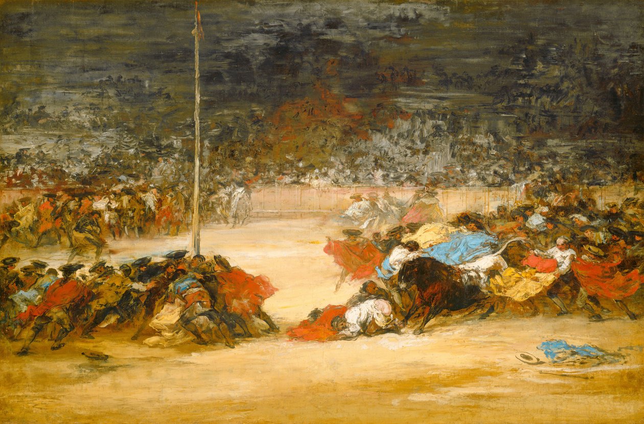 La corrida - Eugenio Lucas Villamil