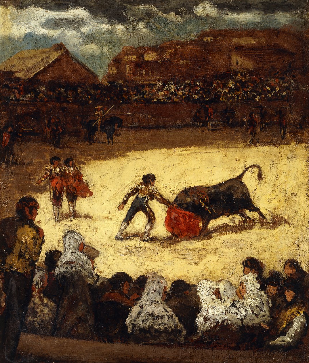 La Corrida - Eugenio Lucas y Padilla