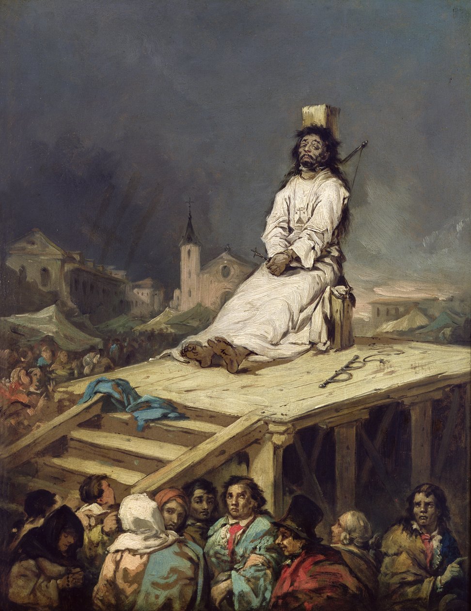 Le Garrot - Eugenio Lucas y Padilla