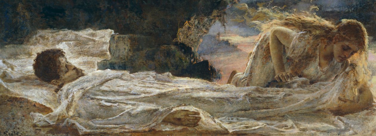 Christ et Marie Madeleine - Eugenio Prati