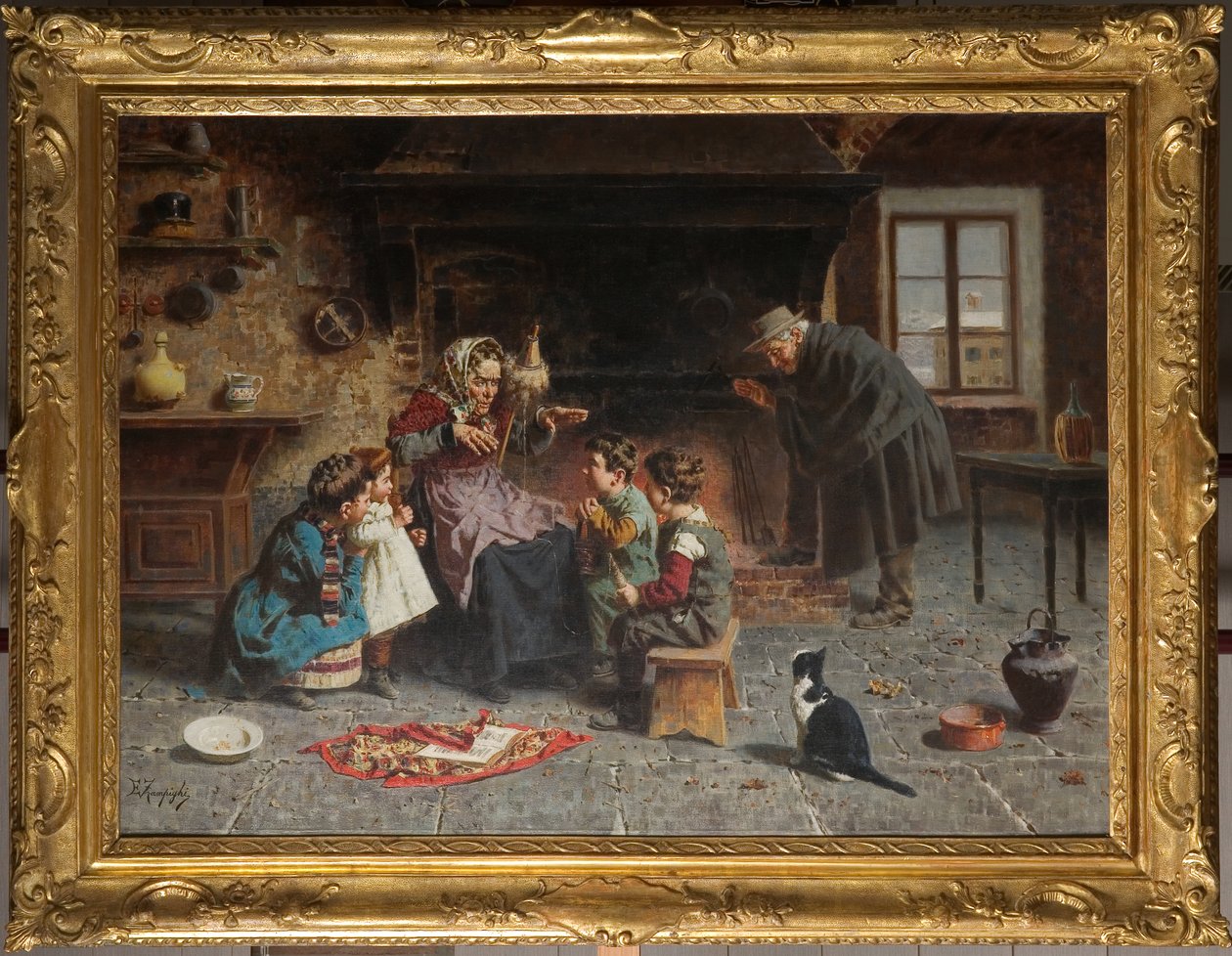 Chez la grand-mère - Eugenio Zampighi