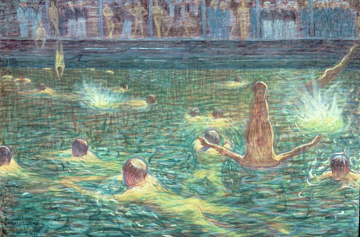 Badsump, 1911 - Eugène Jansson
