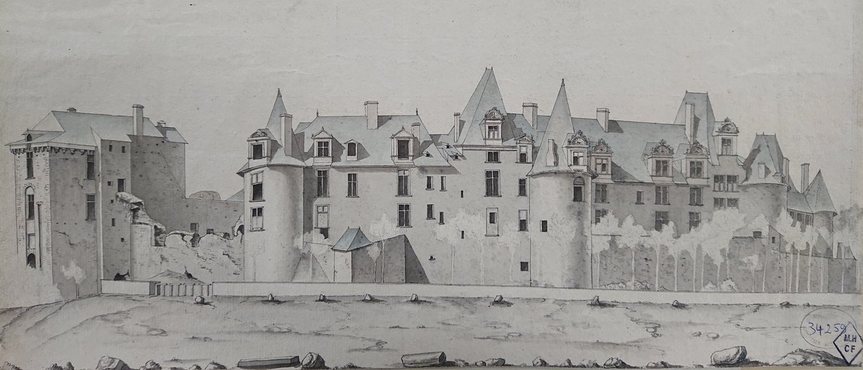 Le château de Châteaubriant par Eugène Viollet-le-Duc - Eugène Viollet le Duc