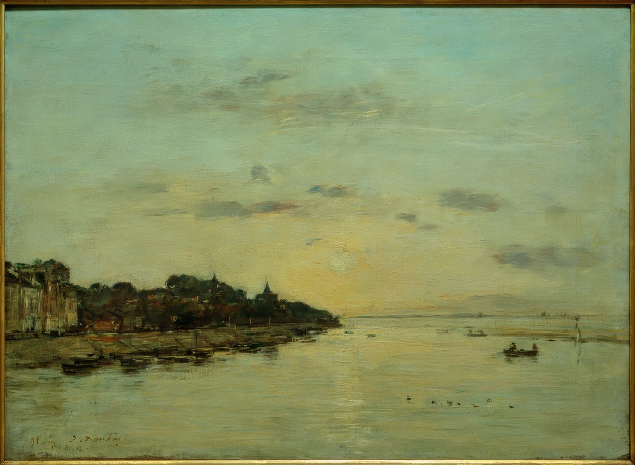 Embouchure de la Somme - Eugene Louis Boudin