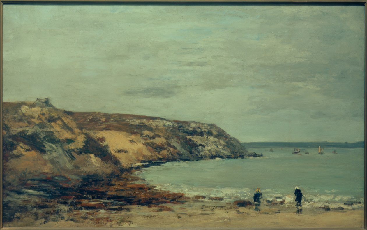 Rade de Brest. Côte de Bindy - Eugene Louis Boudin