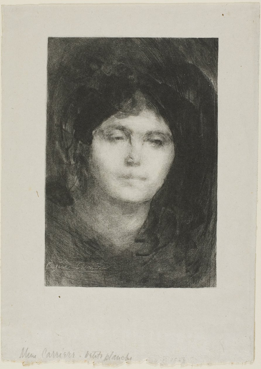 Madame Eugène Carrière - Eugène Carrière