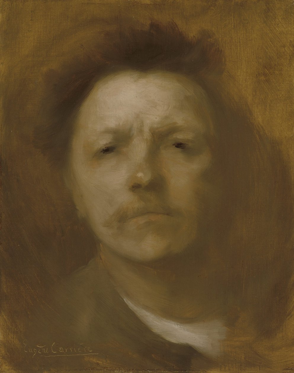 Autoportrait, vers 1893 - Eugène Carrière