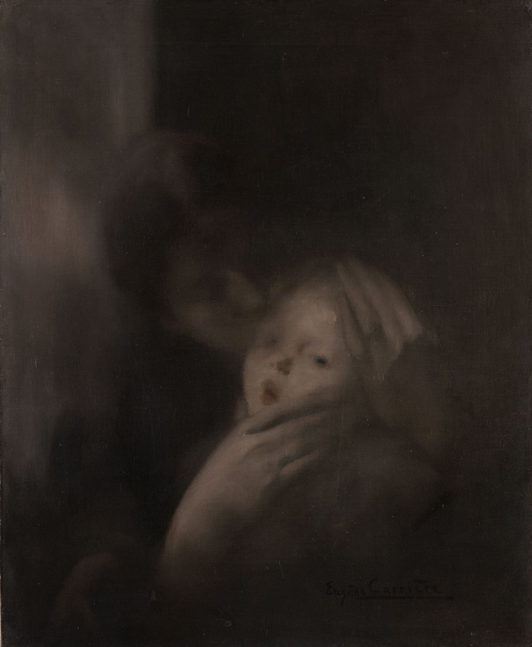 Tendresse (Tendresse) - Eugène Carrière