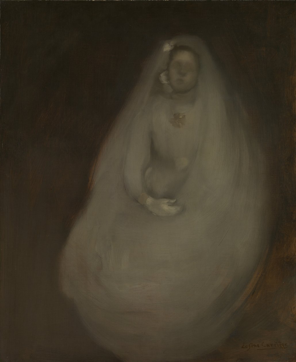 La Première Communion, vers 1896. - Eugène Carrière