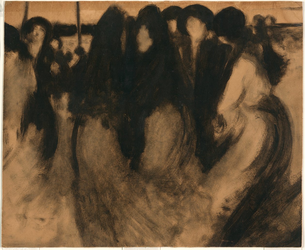 Femmes dans le paysage - Eugène Carrière