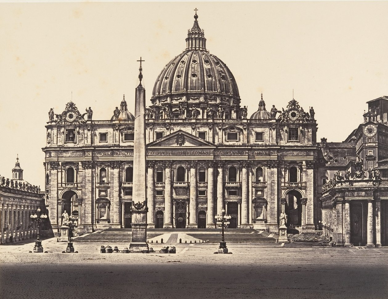 S. Pietro in Vaticano, 1848-52 - Eugène Constant