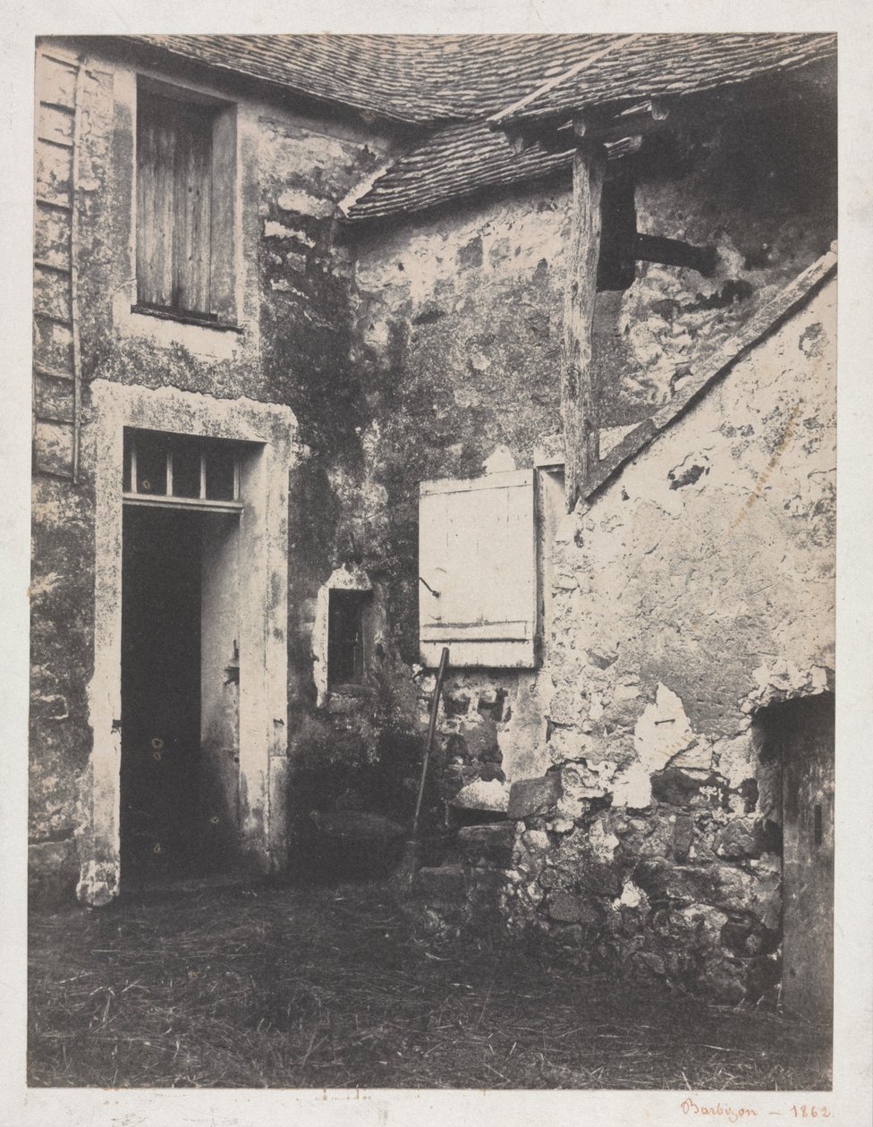 Cour de ferme, 1862 - Eugène Cuvelier