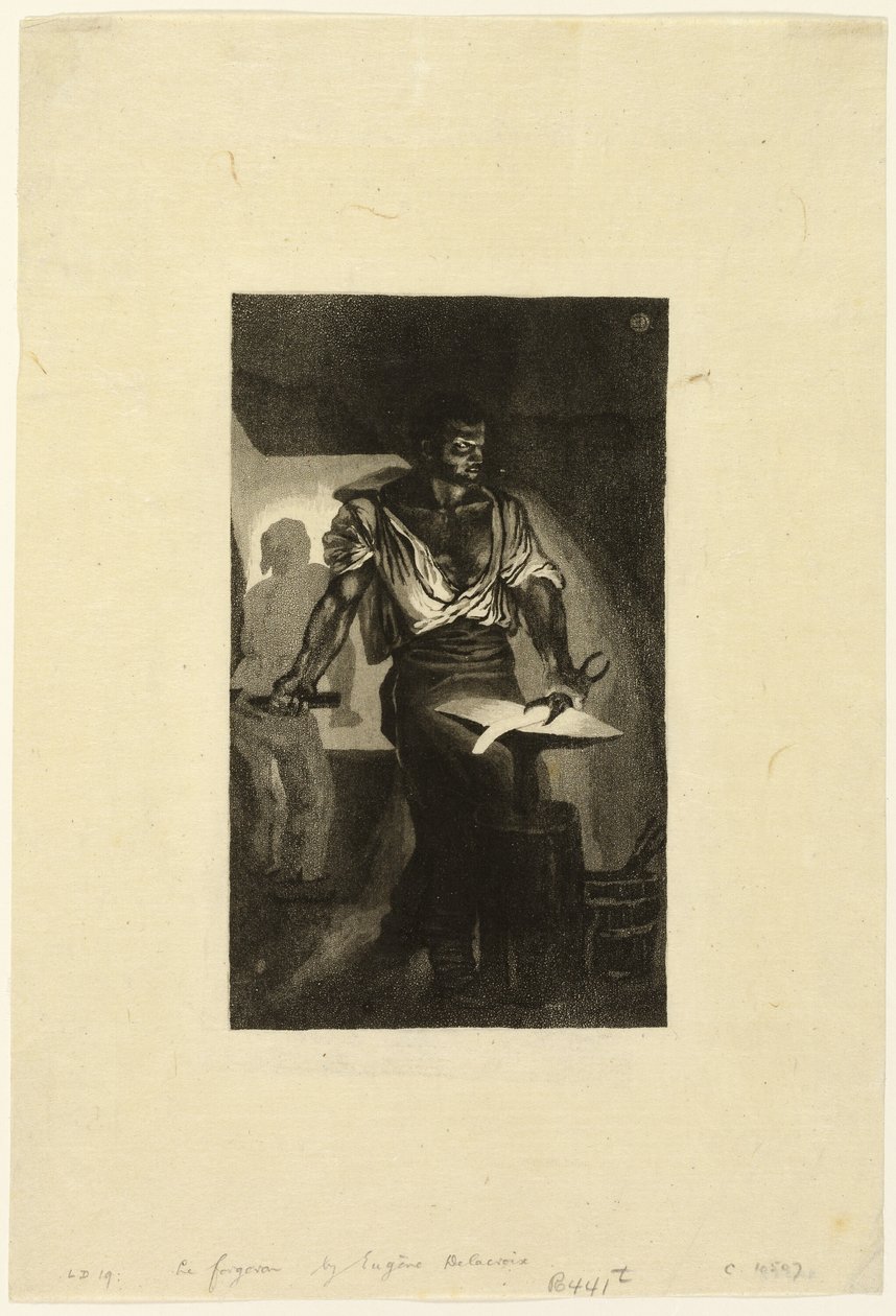 Forgeron - Eugène Delacroix
