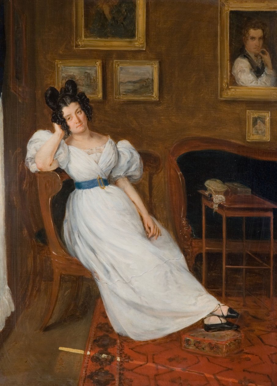 Portrait de Madame Simon, 1850 - Eugène Delacroix
