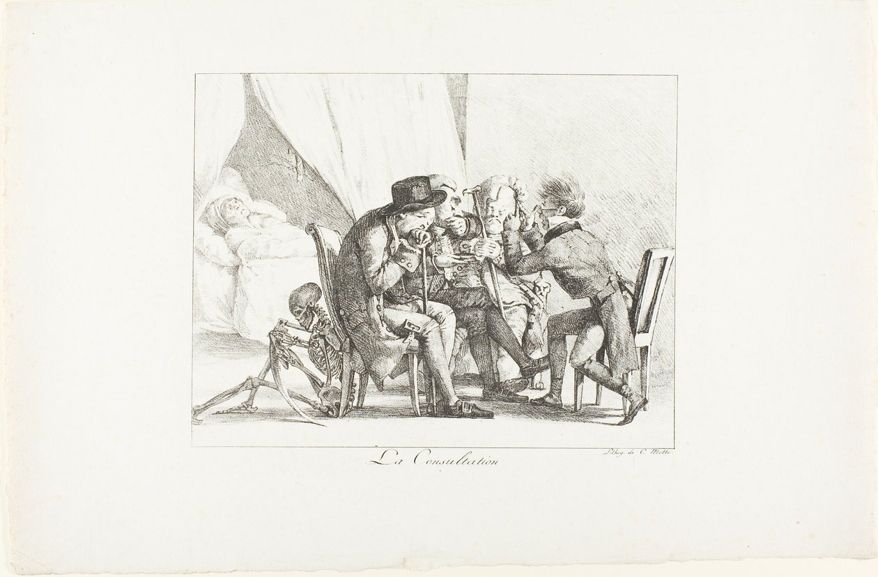 La Consultation - Eugène Delacroix