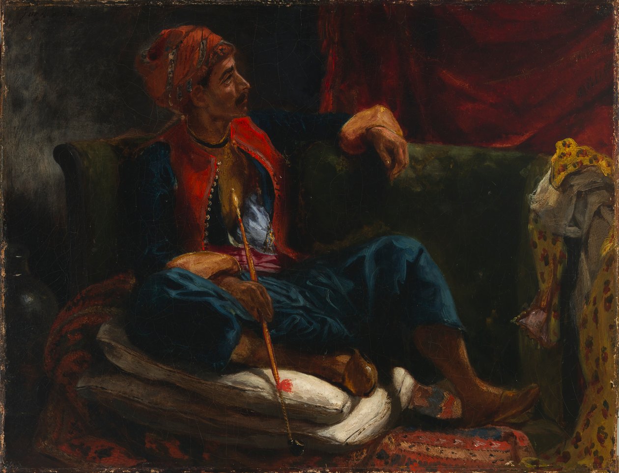 Le Fumeur - Eugène Delacroix