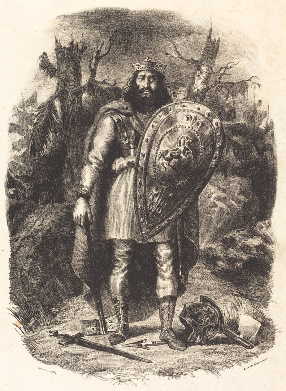 Vercingétorix, 1829 - Eugène Delacroix
