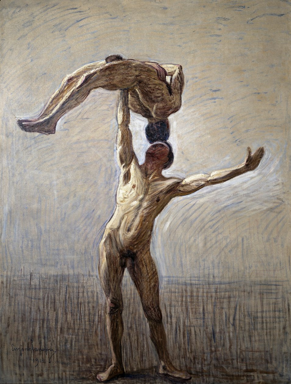 Athlètes, 1912 - Eugène Jansson
