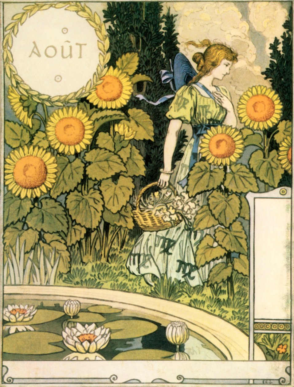 Août, 1896 - Eugene Grasset