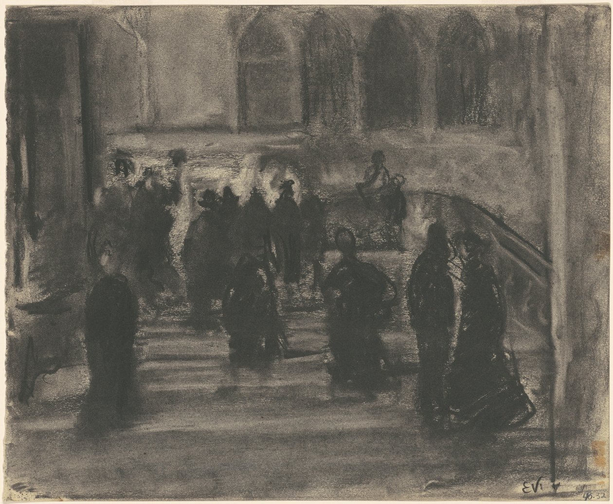 Pont, Venise - Eugène Vail