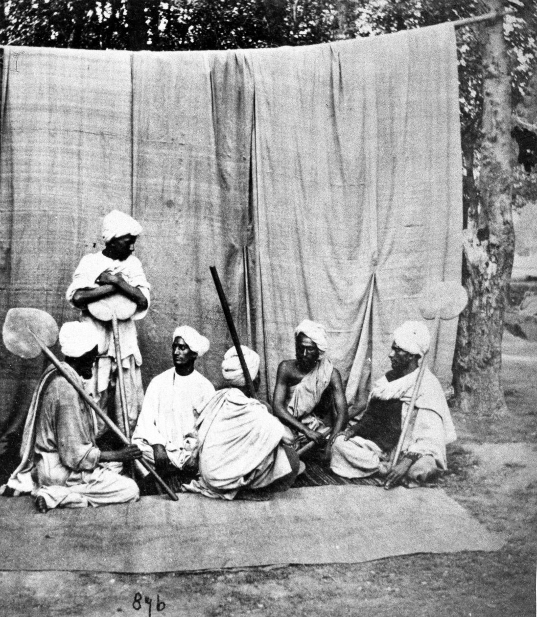 Punkawallahs, vers 1860-80 - European Photographer