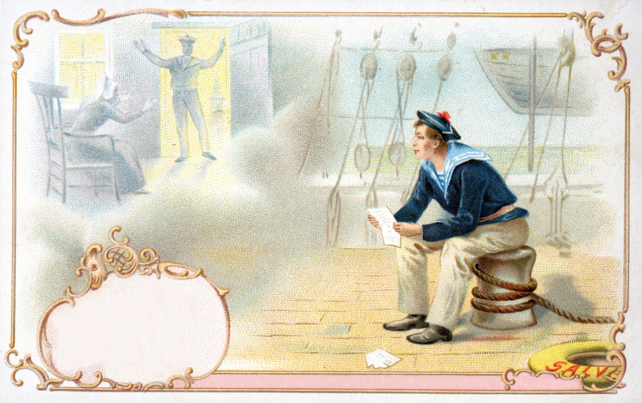 Les rêves du marin, 1900 - European School